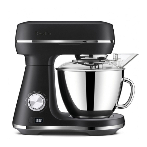 Breville the Bakery Chef Hub LEM750 Instruction book