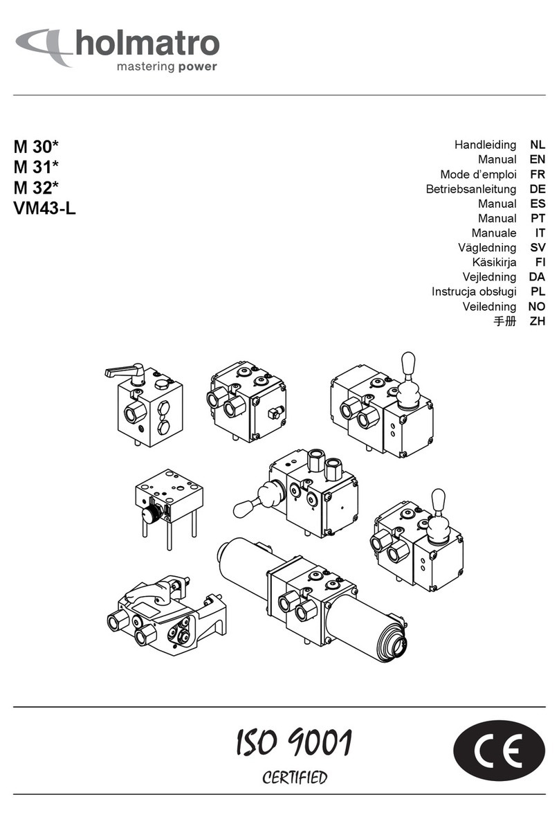 Holmatro M 30 Series User manual