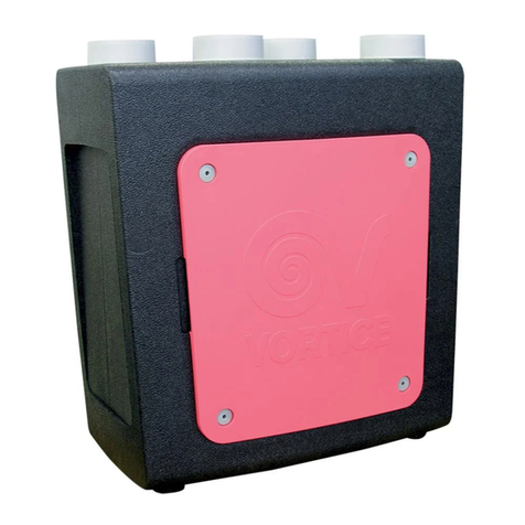 Vortice VORT PROMETEO HR 400 User manual