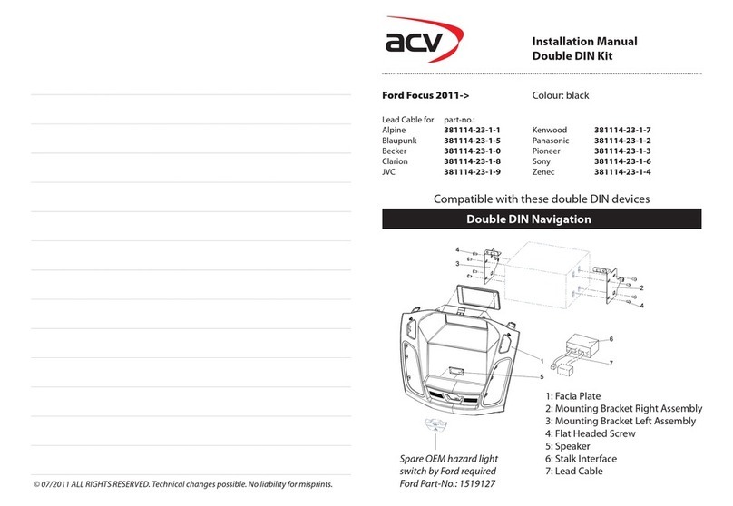 ACV 381114-23-1-1 User manual