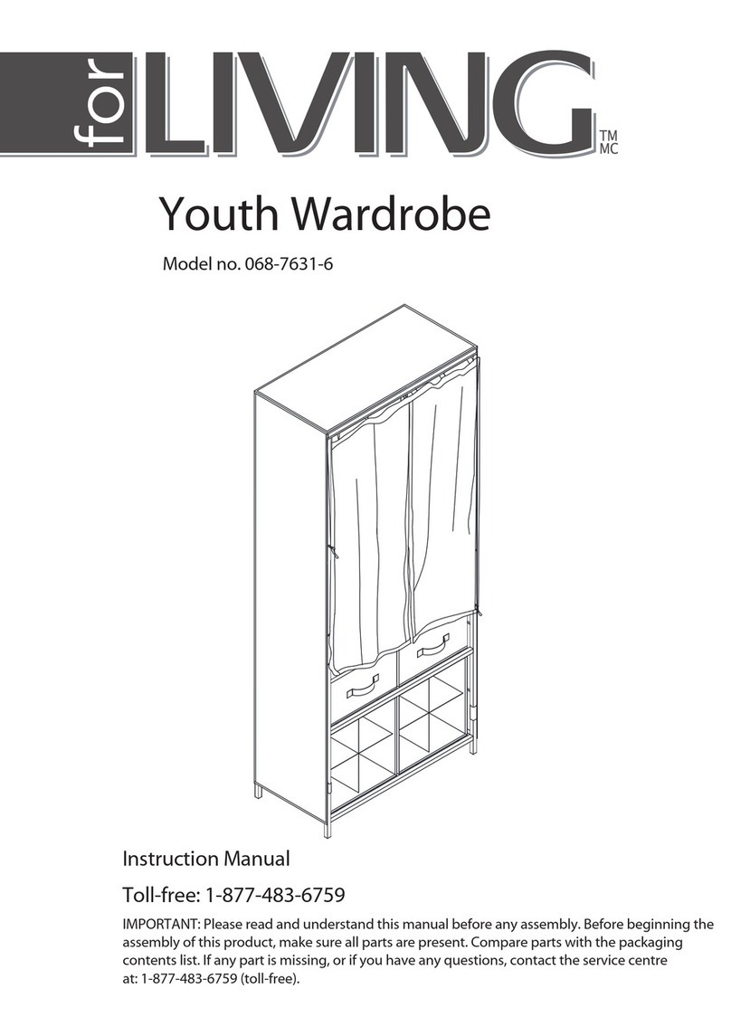 for Living 068-7631-6 instruction manual