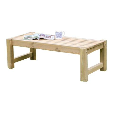 Zest 4 Leisure Emily Coffee Table User manual