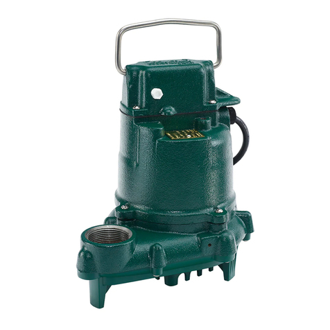 Zoeller N153 User manual
