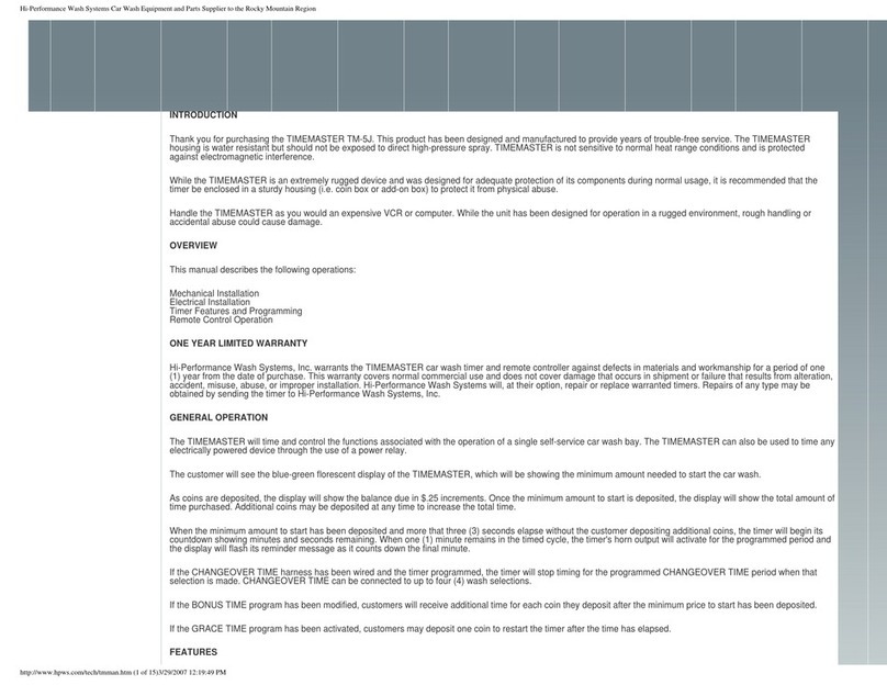 Timemaster TM-5J User manual