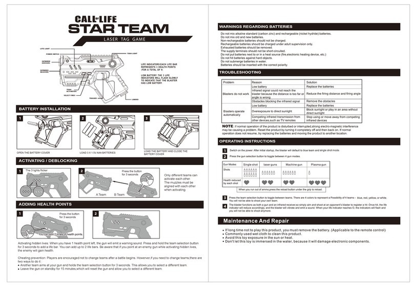 Jaycar Call of Life Star Team quick guide
