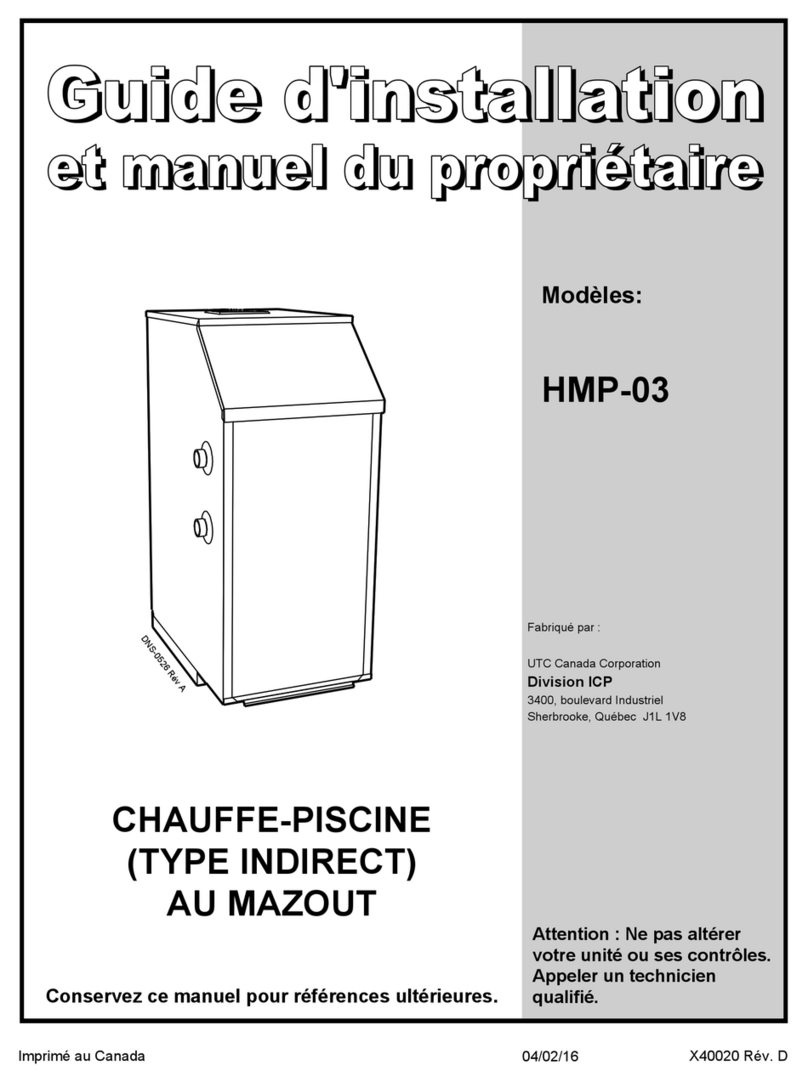 Dettson HMP-03 Installation instructions and homeowner's manual