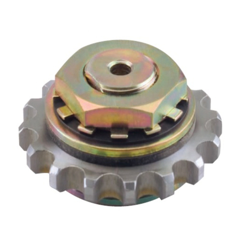 Tsubaki TORQUE LIMITER Series installation manual