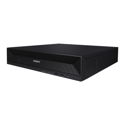 Wisenet XRN-1620B2 User manual