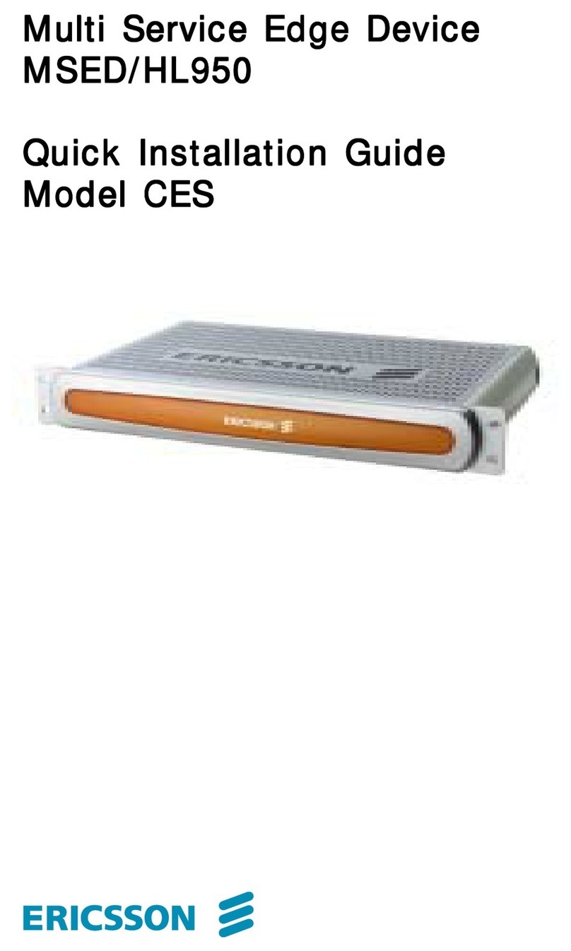Ericsson HL950 CES User manual