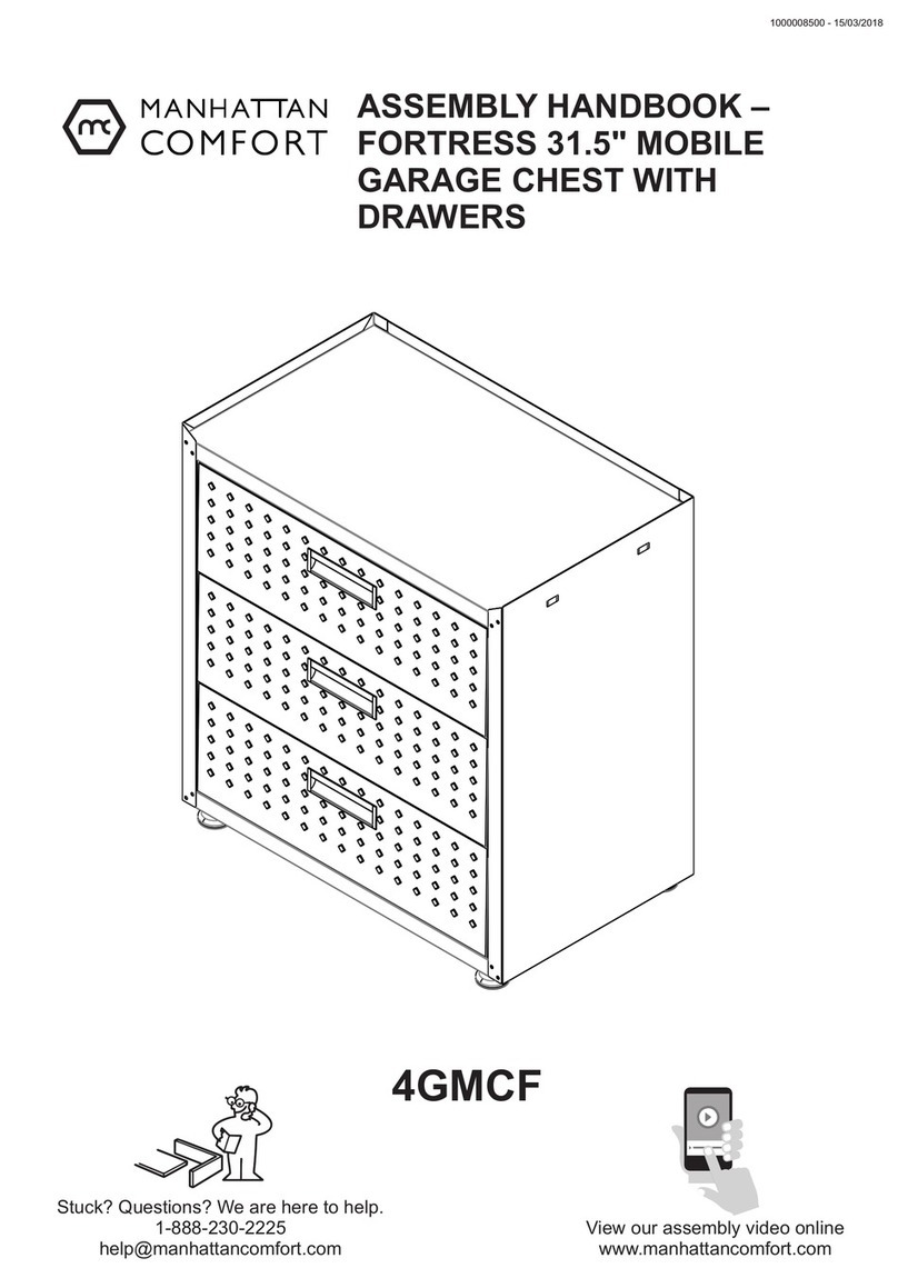 Manhattan Comfort FORTRESS 4GMCF ASSEMBLY HANDBOOK