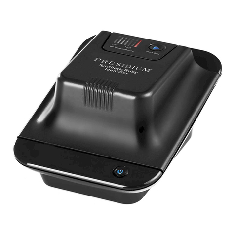 PRESIDIUM Synthetic Ruby Identifier Instruction Manual PRESIDIUM Synthetic Ruby Identifier Instruction Manual