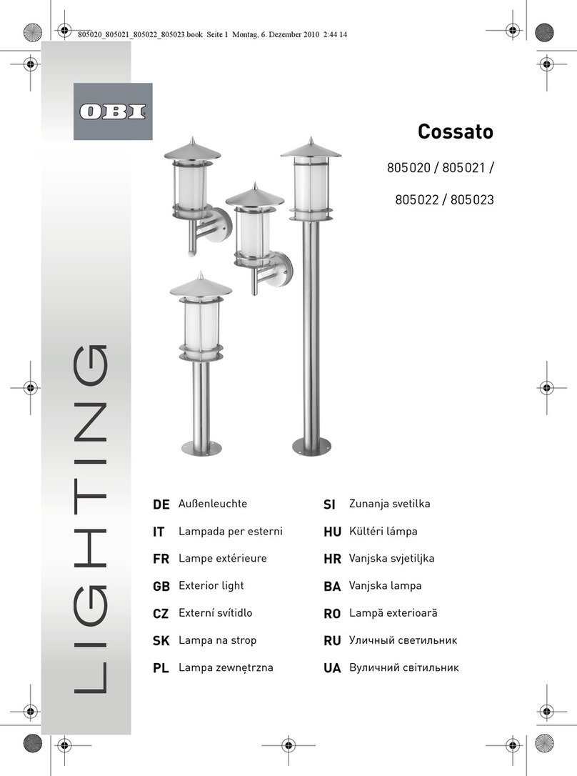 OBI Cossato Series manual