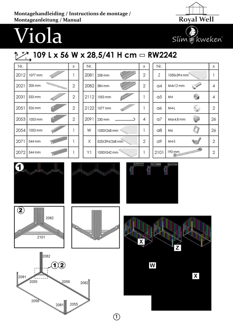 Royal Well Slim kweken Viola manual