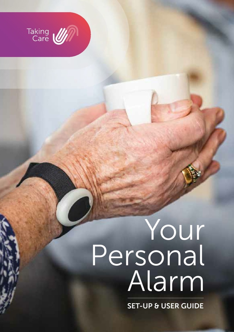 PPP Taking Care Your Personal Alarm Setup & user guide