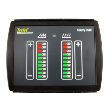TeeJet SENTRY 6510 OPERATORS MANUAL & FITTING INSTRUCTIONS TeeJet SENTRY 6510 OPERATORS MANUAL & FITTING INSTRUCTIONS