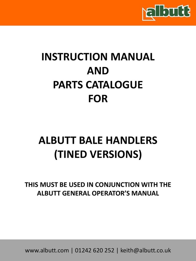 albutt F100 Installer manual