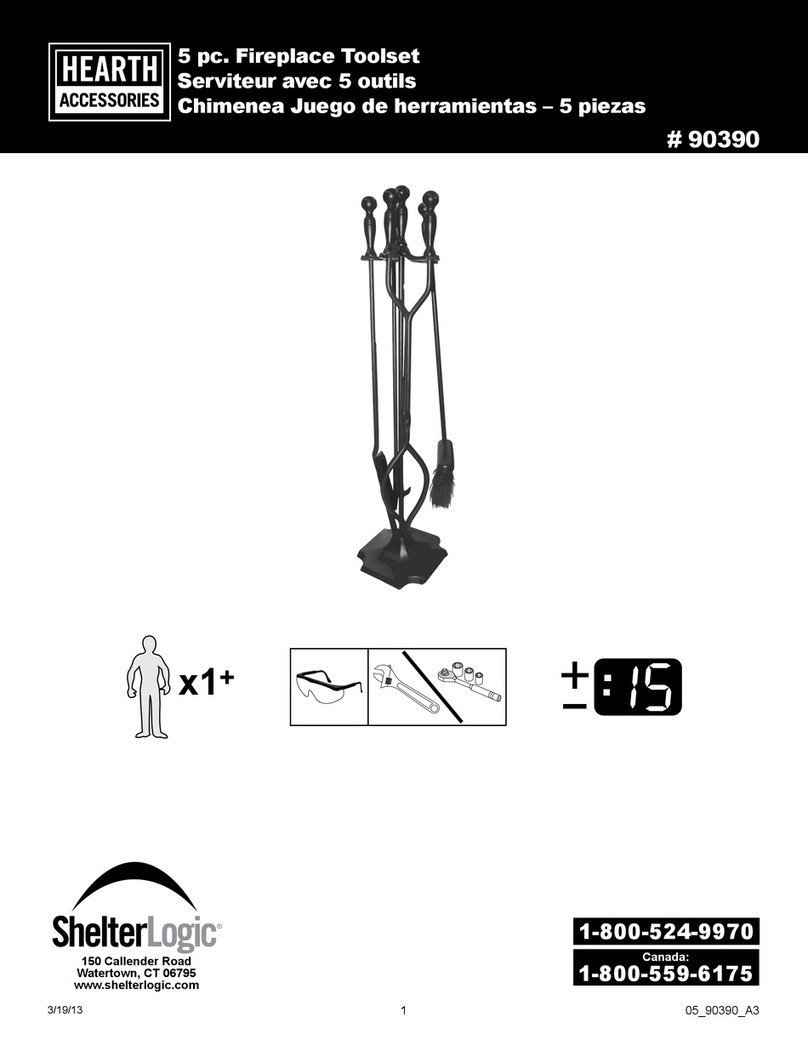 ShelterLogic 90390 manual