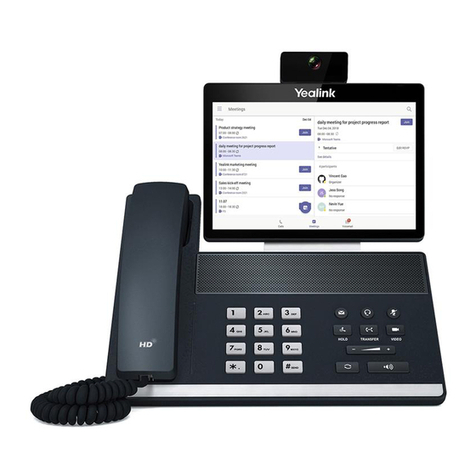 Yealink VP59 Teams User manual