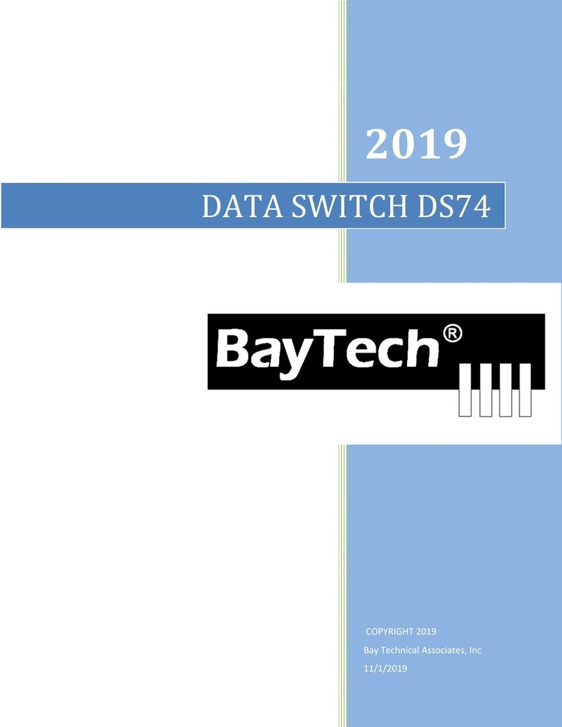 BayTech DS74 owner's manual