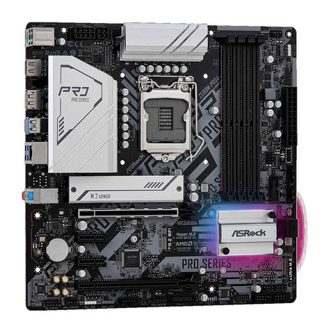 ASROCK Z590M Phantom Gaming 4 User manual