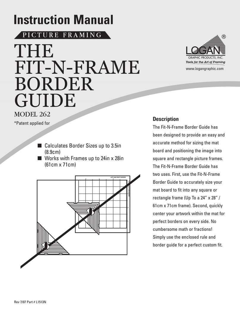 Logan Fit-N-Frame Border Guide 262 User manual