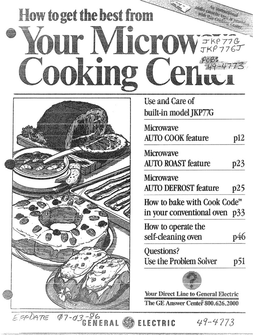 GE JKP77G User manual