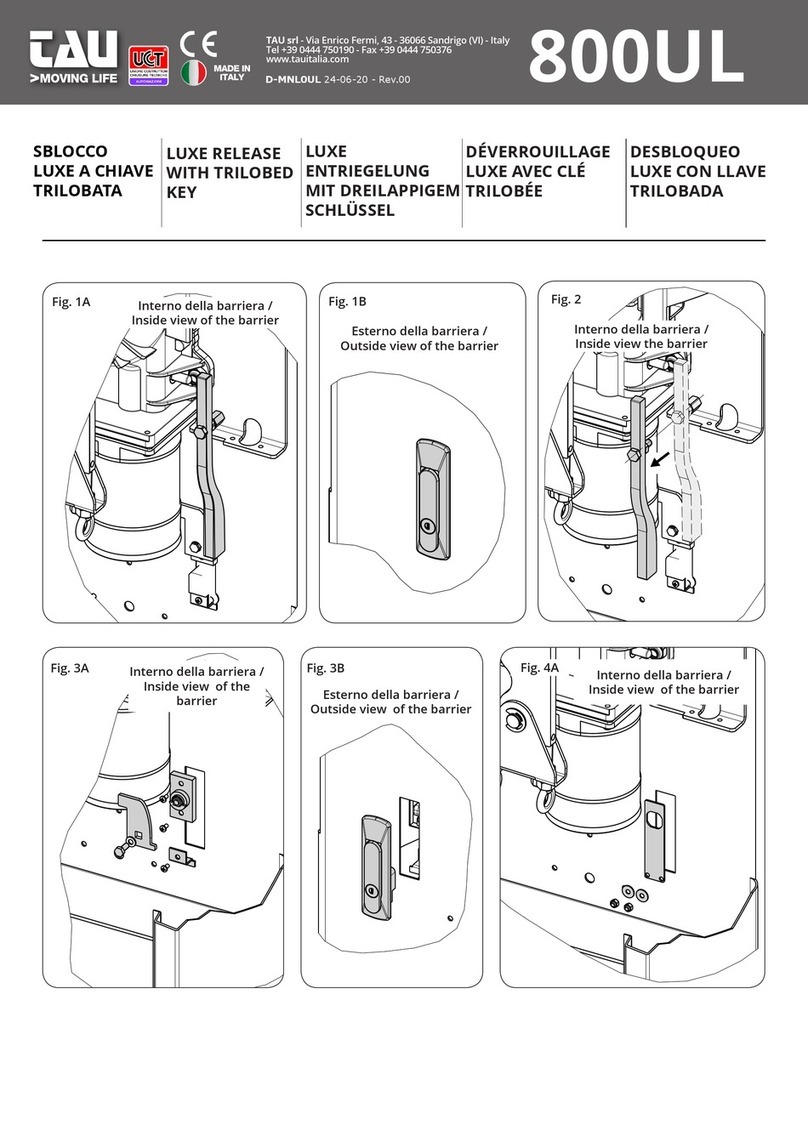 tau 800UL manual