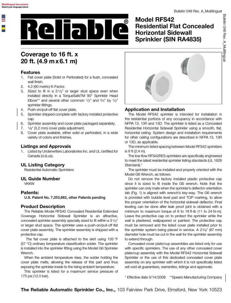 Reliable RFS42 Manual