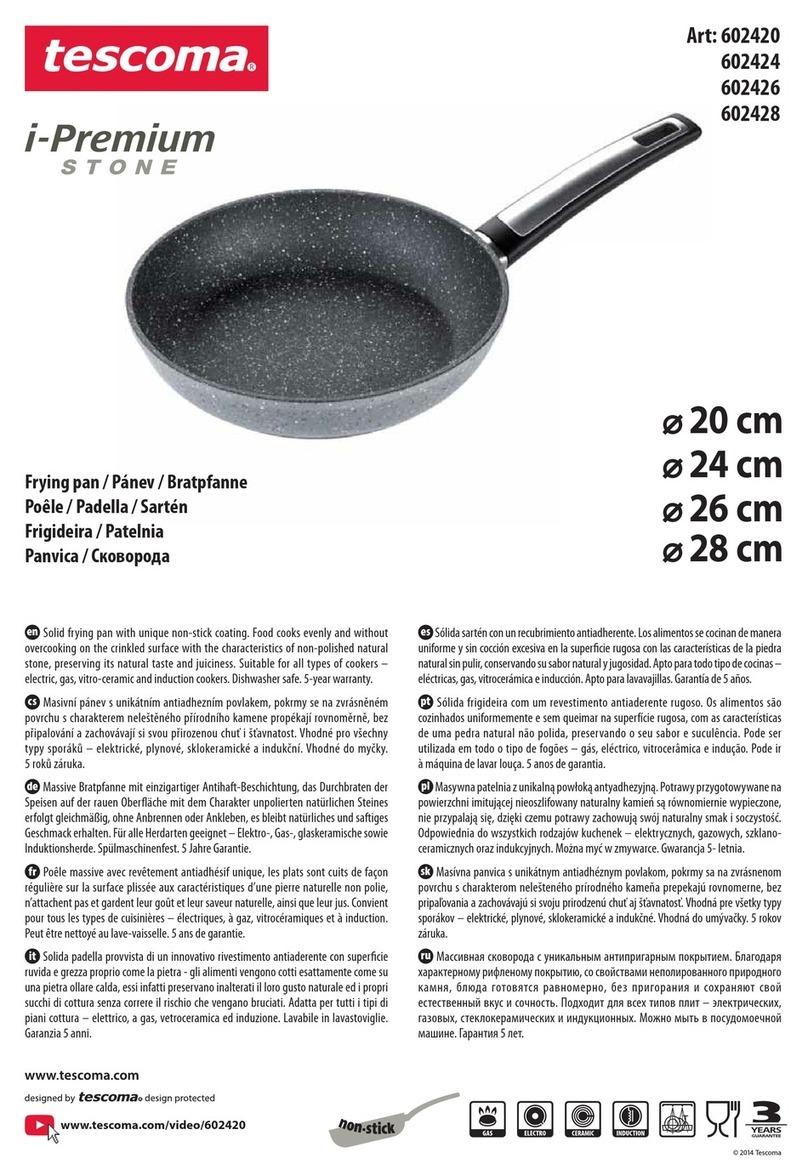 Tescoma i-Premium STONE 602420 quick start guide