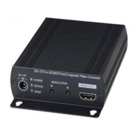SC&T AD001TVI User manual SC&T AD001TVI User manual