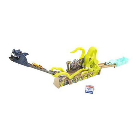 Mattel HOT WHEELS FLIP N GO OCTOPARK instructions
