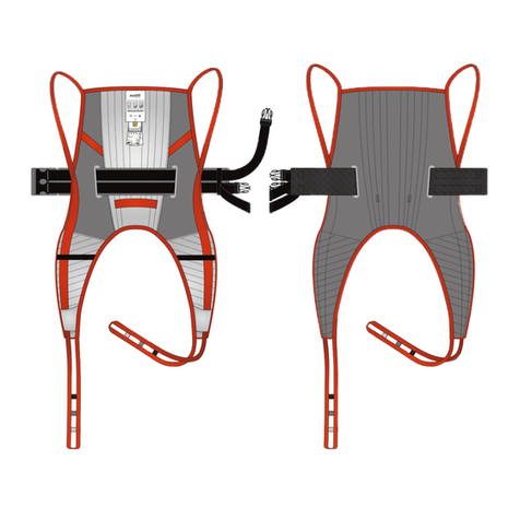 Etac Molift RgoSling Ampu MediumBack User manual