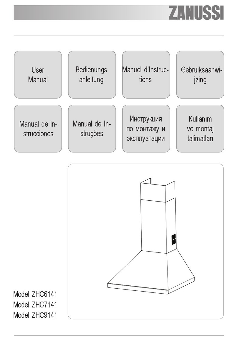 Zanussi ZHC6141 User manual