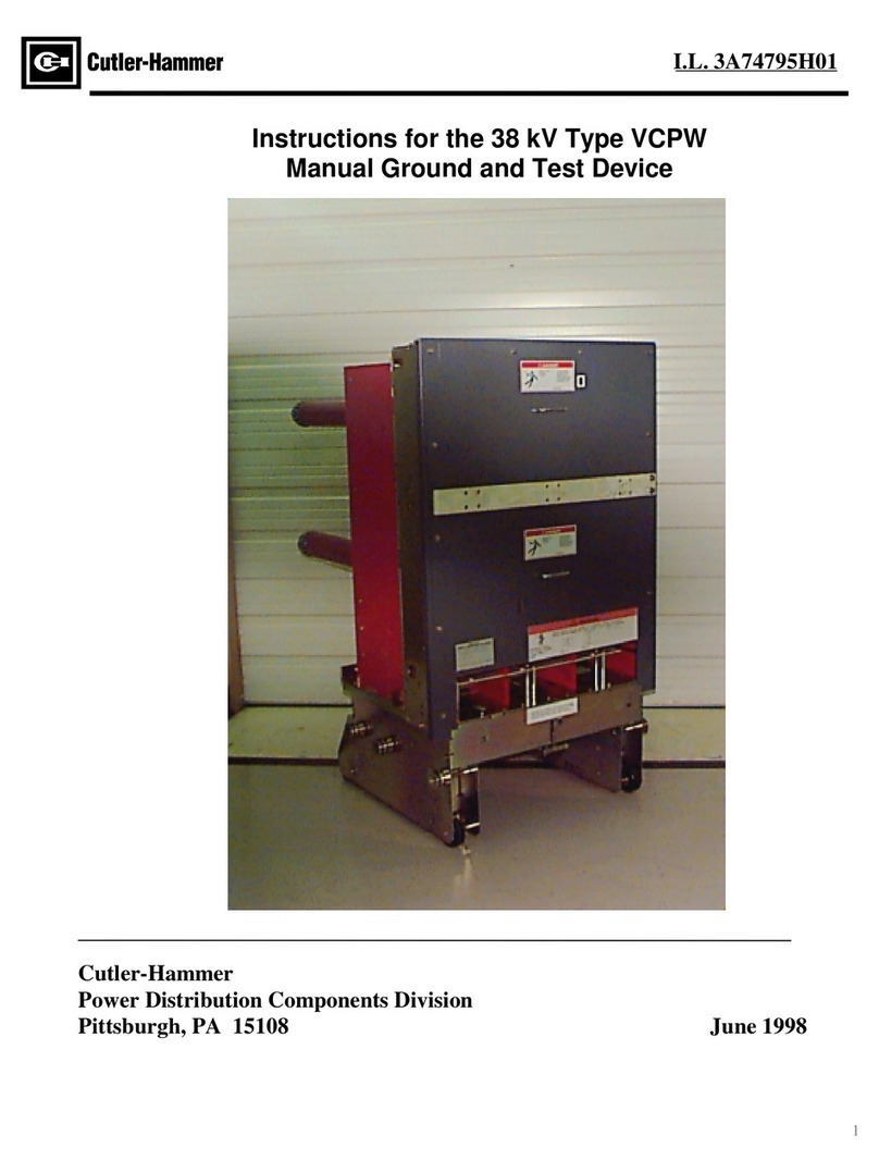 Cutler-Hammer VCP-W instructions