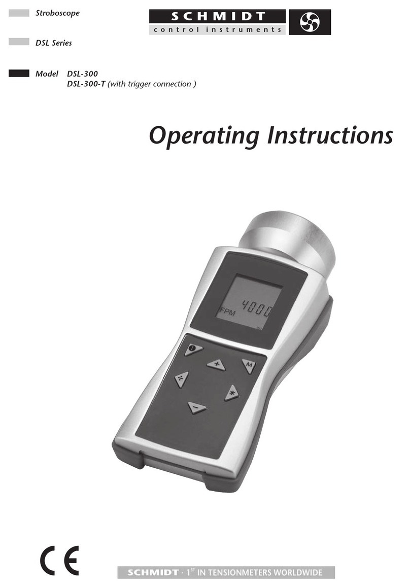 Schmidt DSL Series User manual