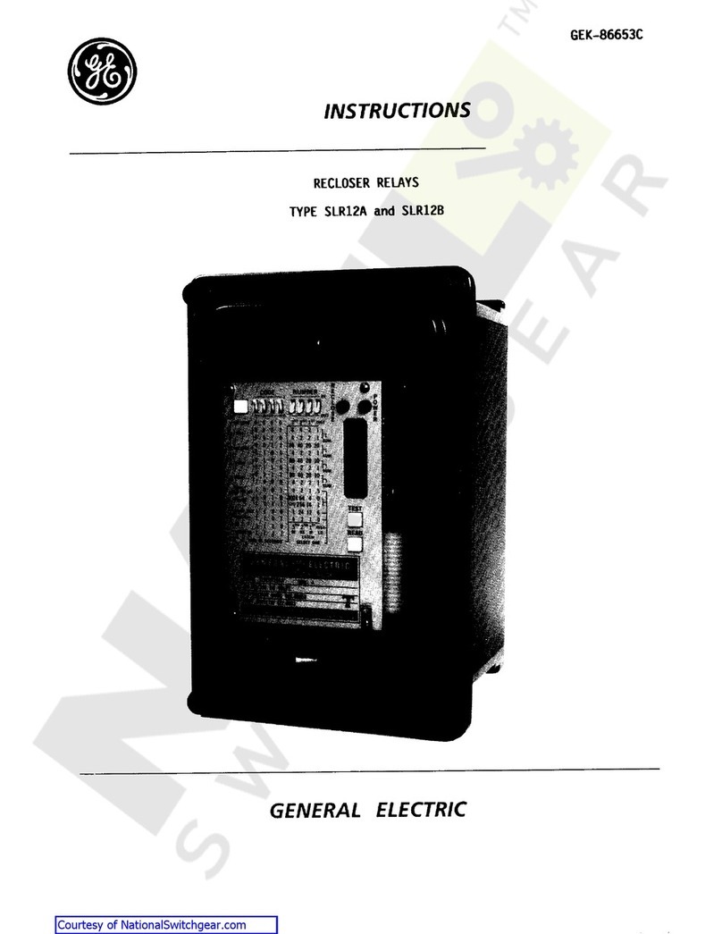 GE SLR12A User manual
