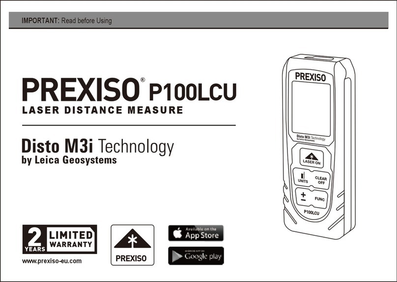 Prexiso P100LCU User manual