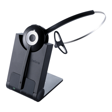Jabra Pro 920 Mono User manual