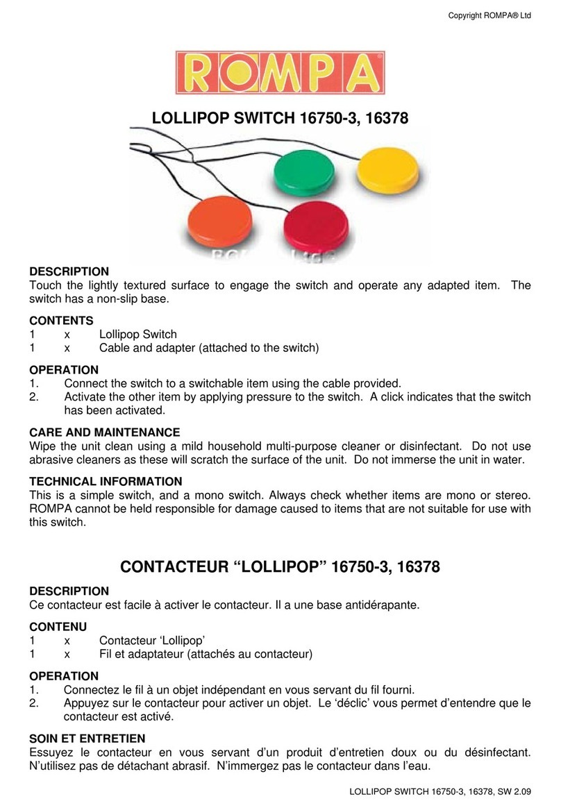 Rompa 16750-3 manual