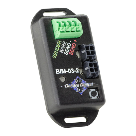 Dakota Digital BIM-03-2 quick start guide Dakota Digital BIM-03-2 quick start guide