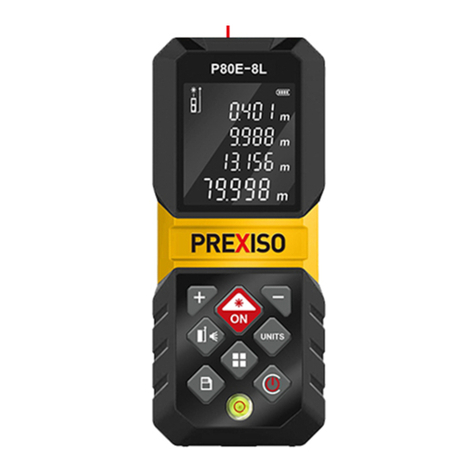 Prexiso P80E-8L User manual