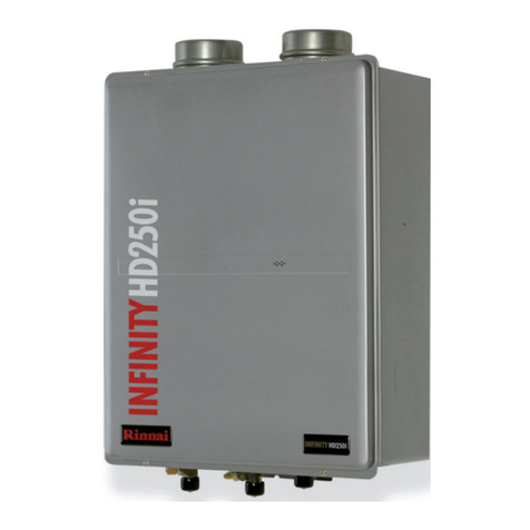 Rinnai Efficiency HD250i installation manual