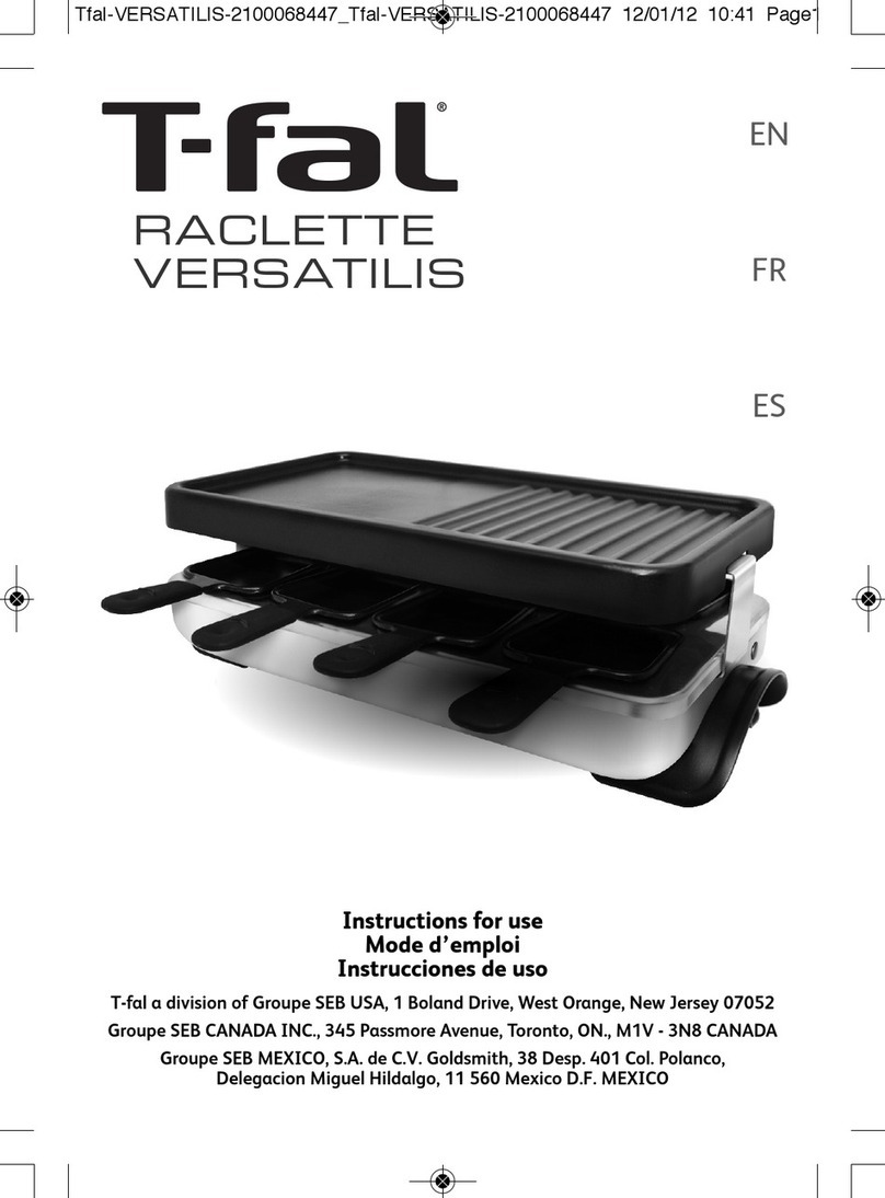 T-Fal VERSATILIS User manual