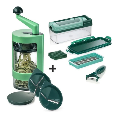 Genius Nicer Dicer Super Julietti User manual Genius Nicer Dicer Super Julietti User manual