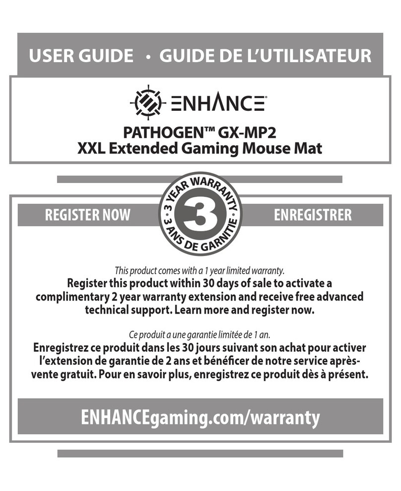 Accessory Power ENHANCE PATHOGEN GX-MP2 user guide