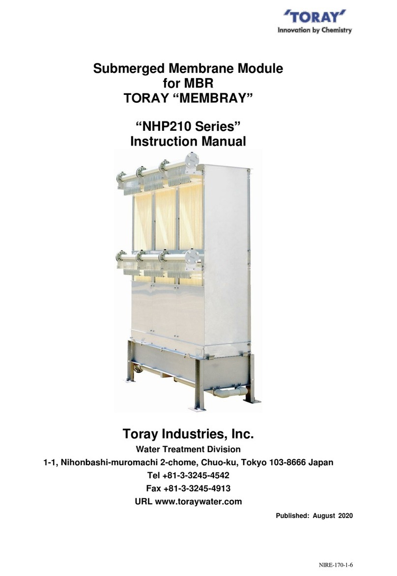 Toray NHP210 Series User manual