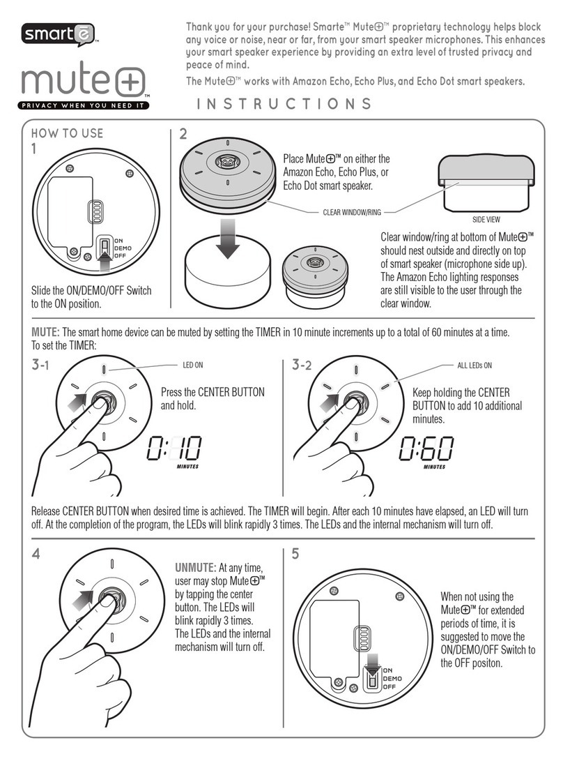 Smarte mute+ instructions