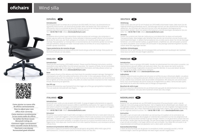 ofichairs Wind manual