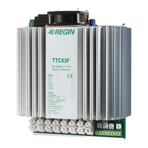 Regin TTC63F User manual