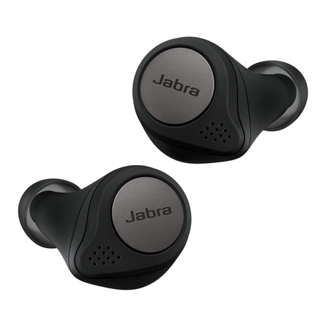 Jabra Elite 75t Titanium Black User manual
